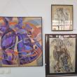 Lucrări de pictură, grafică și tapiserie expuse la Teatrul „Matei Vișniec”, în cadrul Festivalului Internațional