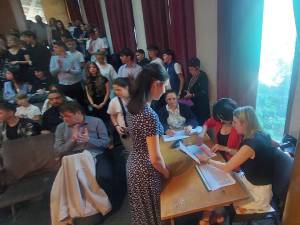 Înmânarea premiilor în bani pentru premianți