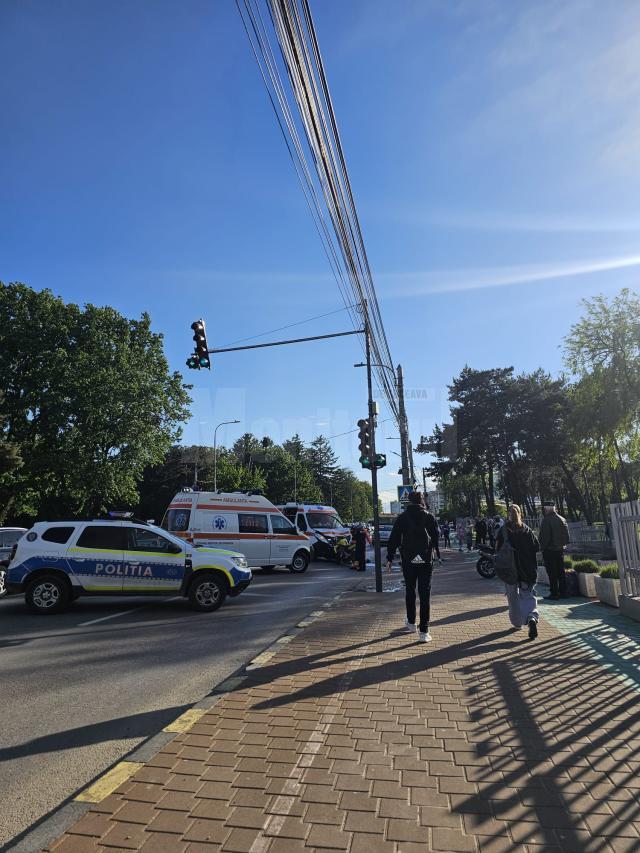 Accidentul de vineri după-amiază