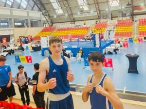 Cei doi pugiliști de la CSM Suceava medaliați la Cupa României