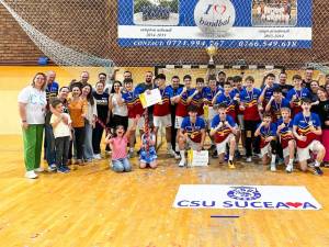 CSU Suceava a cucerit si titlul national la handbal juniori III
