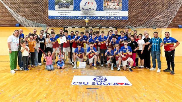 CSU Suceava a cucerit si titlul national la handbal juniori III