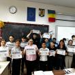 Clasa a V-a B, cea care a obținut premiul I, cu un punctaj de 49