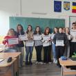Clasa a X-a B, cea care obținut premiul III, cu un punctaj de 74