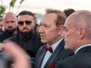 Împreună cu actorul Kevin Spacey