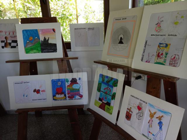 50 de lucrări, realizate de 35 de copii și tineri, cu vârste între 4 și 17 ani, au fost expuse la Centrul pentru Tineret „Ecclesia”