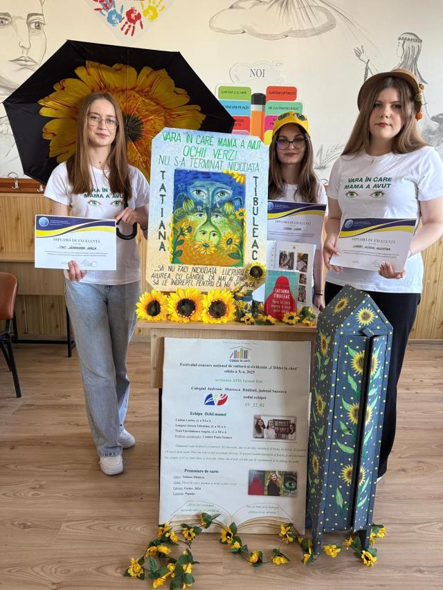 Șase echipe de la Colegiul „Motrescu” Rădăuți s-au calificat cu punctaj maxim la Concursul „CDIdei în cărți”