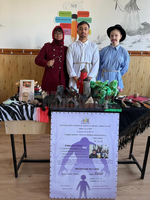 Șase echipe de la Colegiul „Motrescu” Rădăuți s-au calificat cu punctaj maxim la Concursul „CDIdei în cărți”