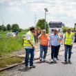 Gheorghe Șoldan a verificat personal stadiul lucrărilor de asfaltate pe DN 2H