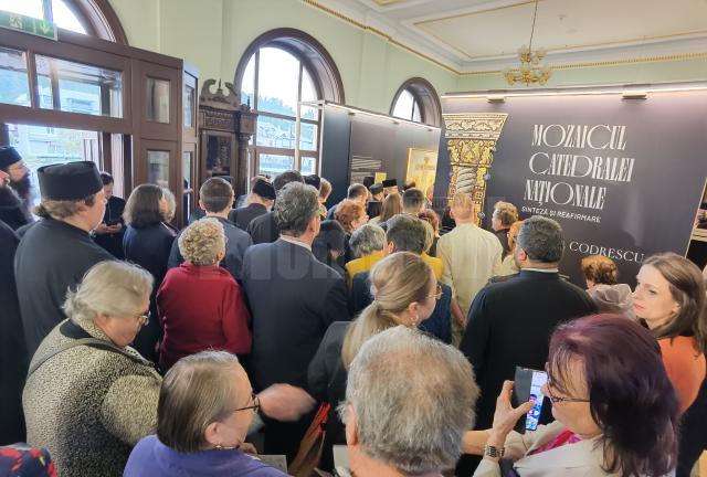 Vernisajul expoziției „Mozaicul Catedralei Naționale – sinteză și reafirmare