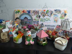 Lucrările premiate în cadrul concursului BIDONul ECO CREATIV, expuse la sediul APM Suceava