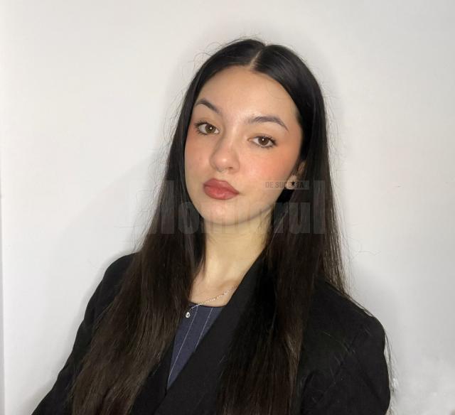 Studenta Alexia Borș, laureată a Sesiunii Naționale de Comunicări Științifice Studențești de la Galați