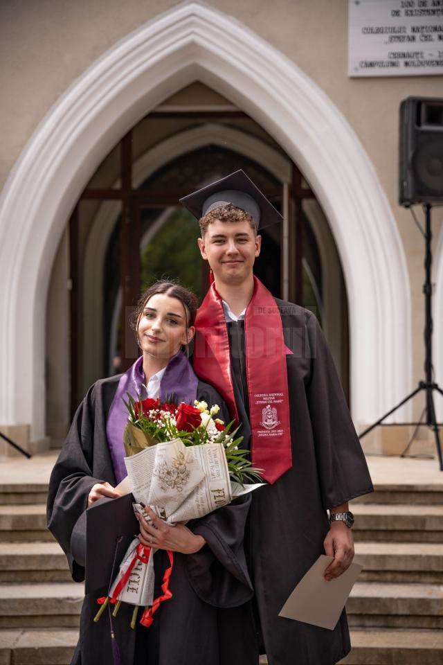 Festivitatea de absolvire Foto elev sergent Matei Trofin