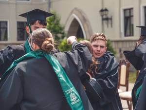 Festivitatea de absolvire Foto elev sergent Matei Trofin