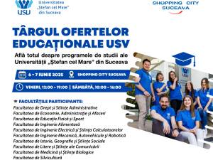 Târgul Ofertelor Educaționale USV, la Shopping City Suceava