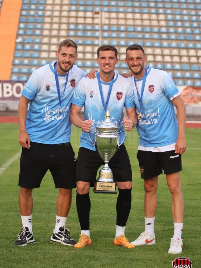 Gloria Bistriţa a promovat în Liga a II-a având în lot trei suceveni