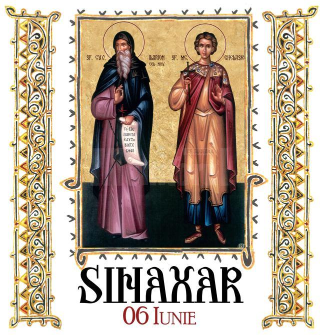 Sinaxar 6 iunie 2025
