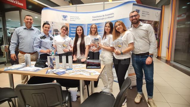 11 facultăți din cadrul USV, prezente cu informații utile la Shopping City Suceava, în cadrul Târgului Ofertelor Educaționale