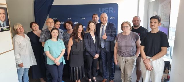 Deputatul Emanuel Ungureanu este noul președinte al Organizației Municipale USR Suceava