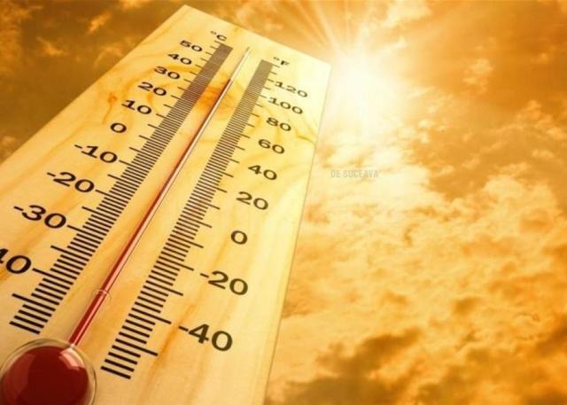 Cod galben de caniculă valabil sâmbătă și duminică în județul Suceava