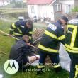 Ploile torențiale de astăzi au inundat o casă, două curți și un beci din comuna Dorna Candrenilor