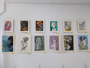 Doina Aldea a expus la Galeria de artă Zamca