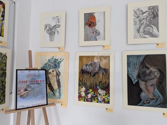 Doina Aldea a expus la Galeria de artă Zamca