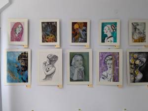 Doina Aldea a expus la Galeria de artă Zamca