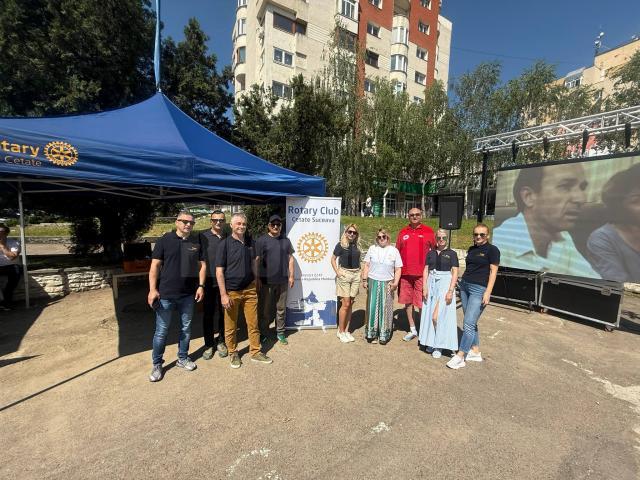 ”Proiect de Siguranță Rutieră” inițiat de Rotary Club Cetate Suceava, desfășurat duminică, la Rădăuți