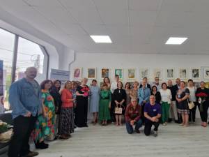 Doina Aldea a expus la Galeria de artă Zamca