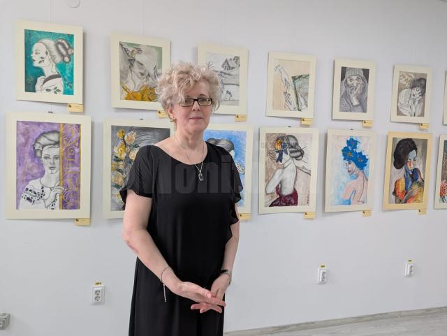 Doina Aldea a expus la Galeria de artă Zamca