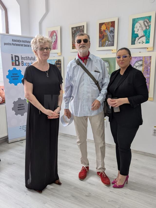 Doina Aldea a expus la Galeria de artă Zamca