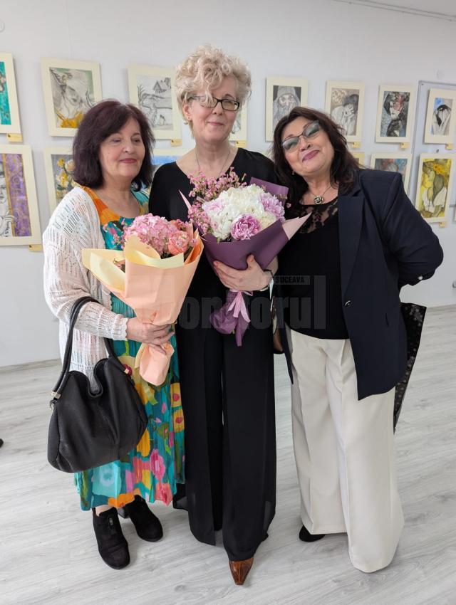 Doina Aldea a expus la Galeria de artă Zamca