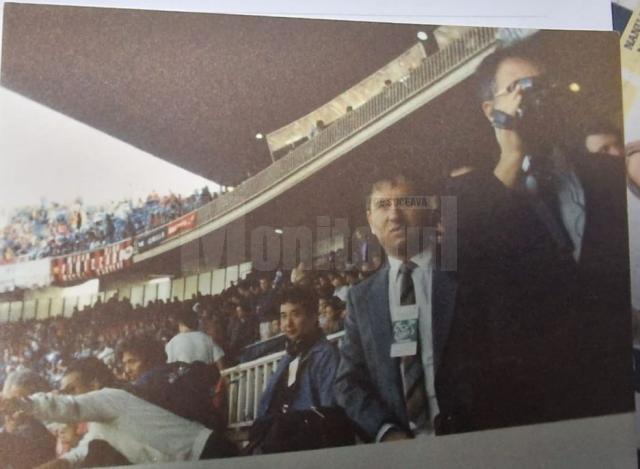 Pe stadionul Camp Nou, Spania