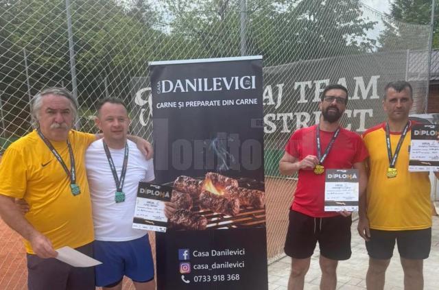 Cei patru finaliști ai turneului de dublu