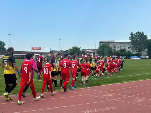 Partida de la Fălticeni s-a încheiat cu victoria gazdelor