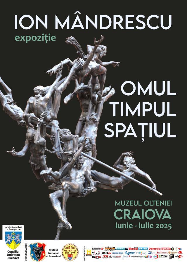 Expoziția Ion Mândrescu - „Omul, Timpul, Spațiul” ajunge la Craiova