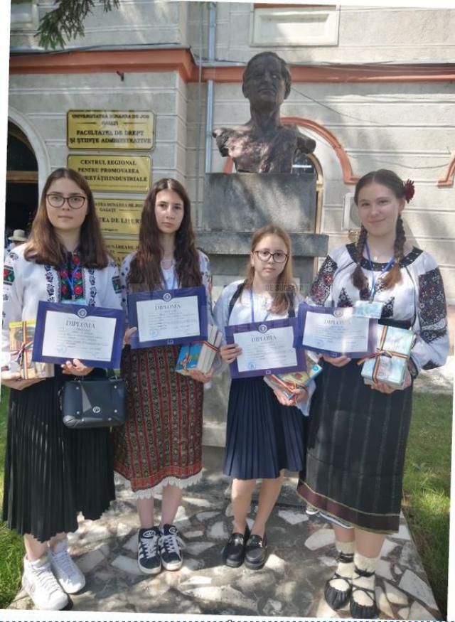 Elevele premiate la Galați