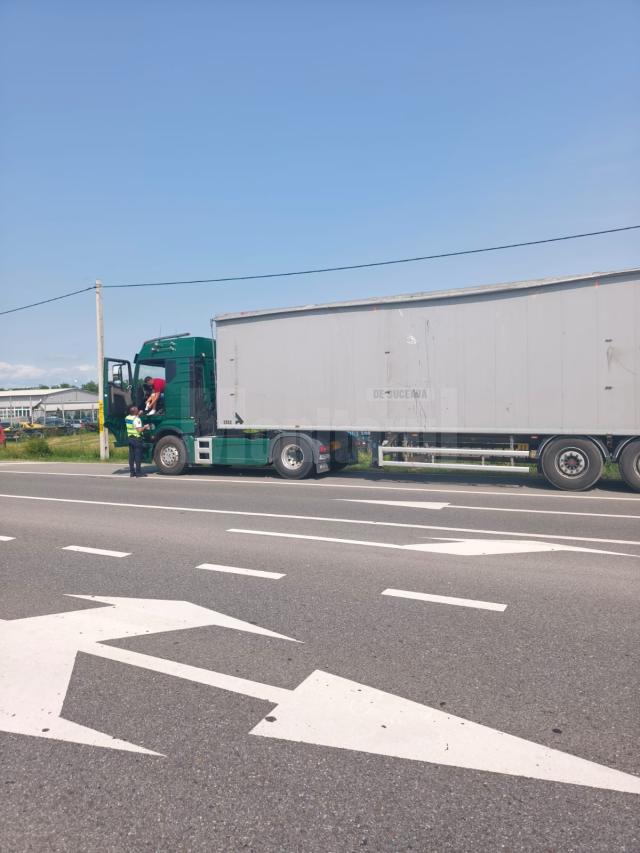 Polițiștii de la Serviciul Rutier Suceava au fost angrenați, pe 10 iunie, într-o amplă acțiune de control