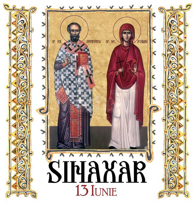 Sinaxar 13 iunie 2025