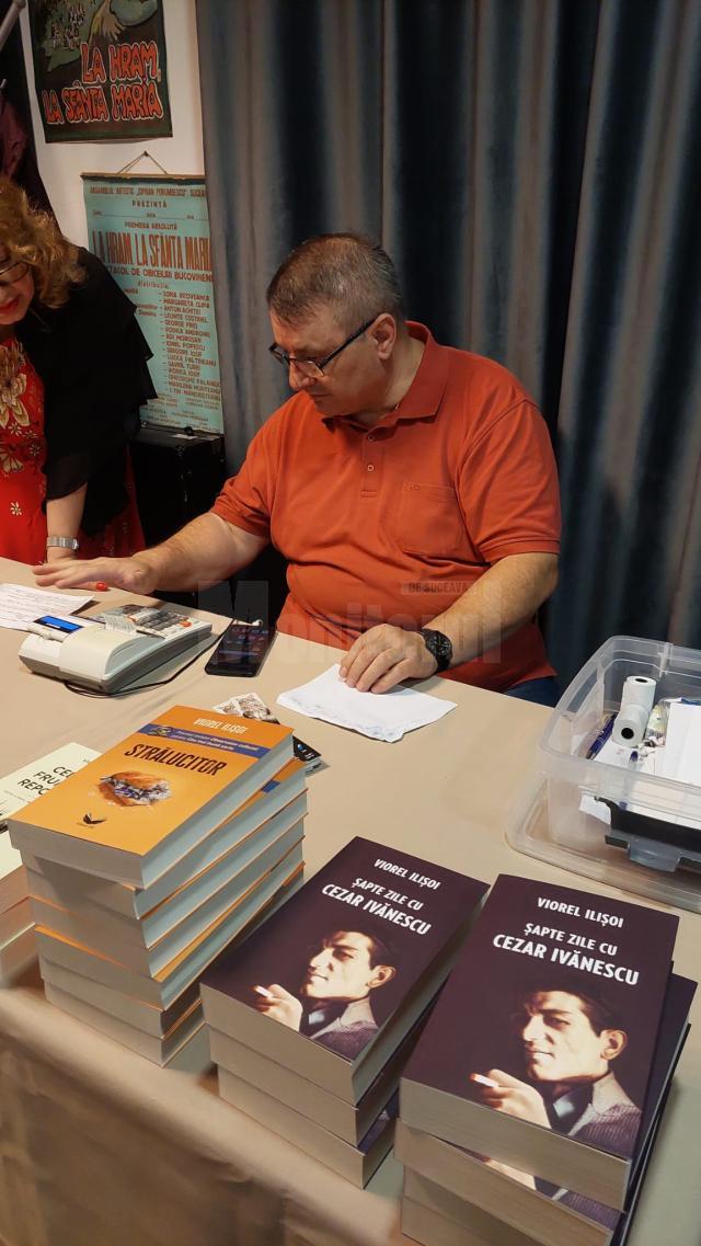 Trei ore de poveste și cu povești despre marele poet Cezar Ivănescu, spuse de scriitorul Viorel Ilișoi, la Suceava