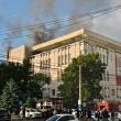 Incendiu la sala de sport situată la ultimul etaj al Complexului Comercial "Bucovina"