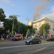 Incendiu la sala de sport situată la ultimul etaj al Complexului Comercial "Bucovina"