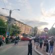 Incendiu la sala de sport situată la ultimul etaj al Complexului Comercial "Bucovina"