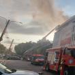 Incendiu la sala de sport situată la ultimul etaj al Complexului Comercial "Bucovina"