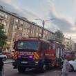 Incendiu la sala de sport situată la ultimul etaj al Complexului Comercial "Bucovina"