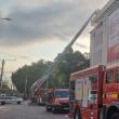 Incendiu la sala de sport situată la ultimul etaj al Complexului Comercial "Bucovina"