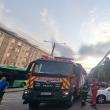 Incendiu la sala de sport situată la ultimul etaj al Complexului Comercial "Bucovina"