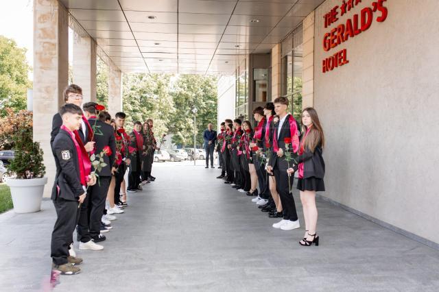 Gala absolvenților de gimnaziu la Colegiul Național „Eudoxiu Hurmuzachi” din Rădăuți