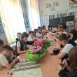 „Mâini dibace-pictură pe ceramică", acțiune la care au participat elevi din Bosanci și Marginea